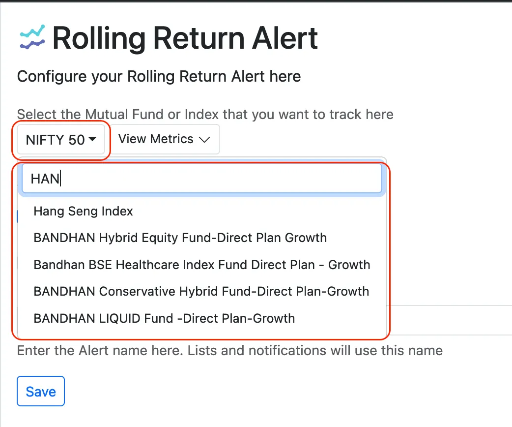 Choose Your Index or Mutual Fund