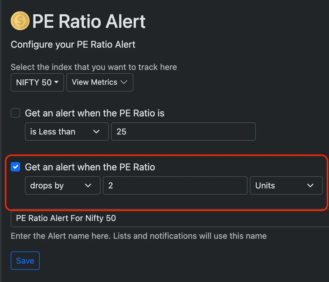relative threshold using percentage